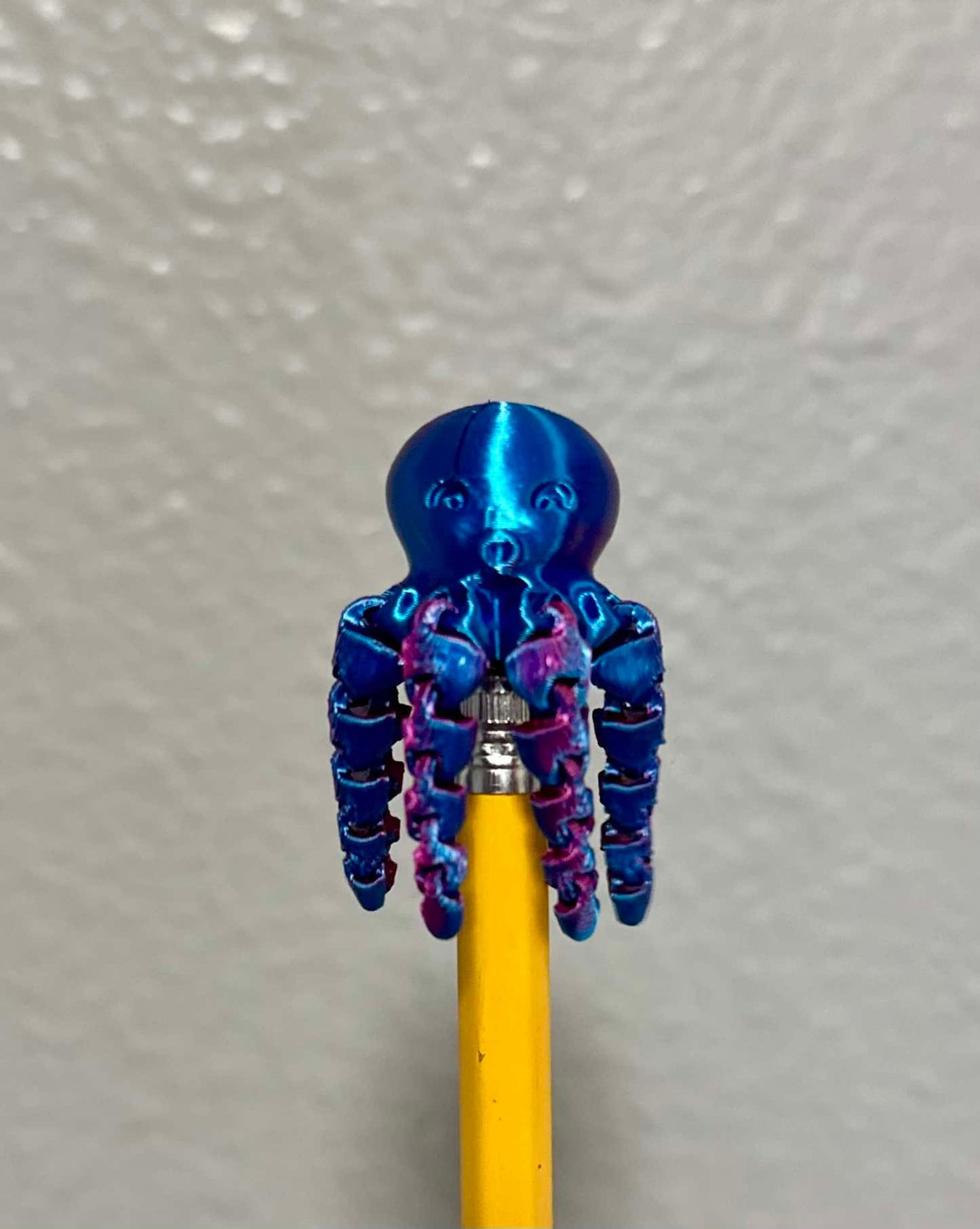 Fidget Octopus Pencil Topper - A Whimsical Desk Companion!