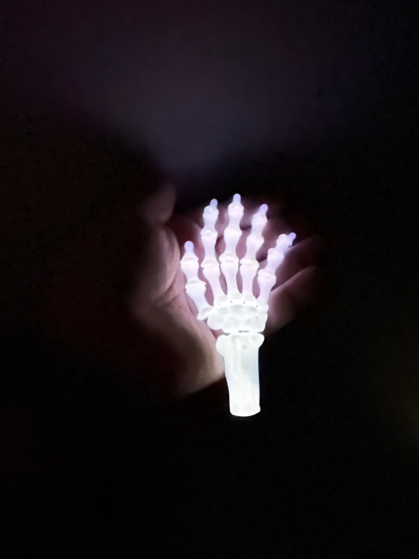 3D Articulated Glow Skeleton Hand Pencil Toy Accessory