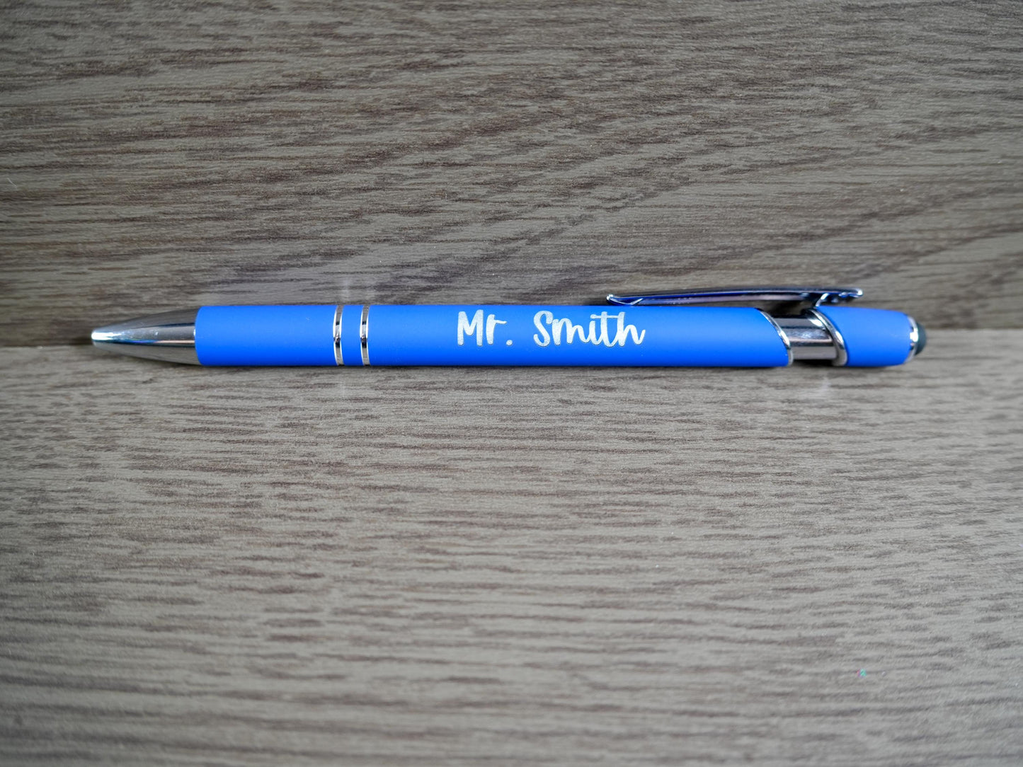 Sticky Note Holder, Pen Holder with Custom Name & Pen, Notes holder, Teacher Gift for Desk, Personalized Teacher Gift Appreciation