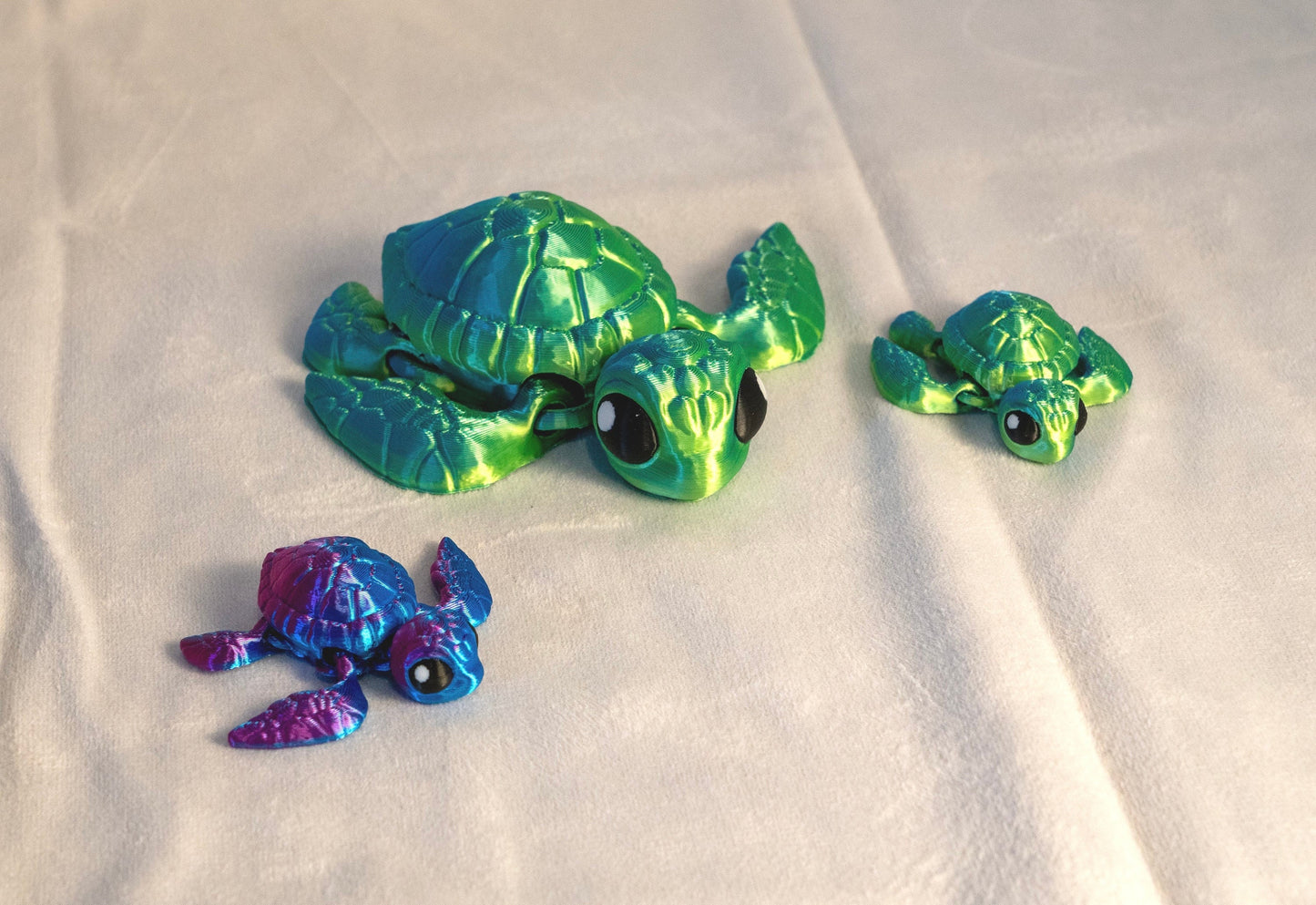 Vibrant 3D Sea Turtle Fidget Toy for Birthdays and Parties