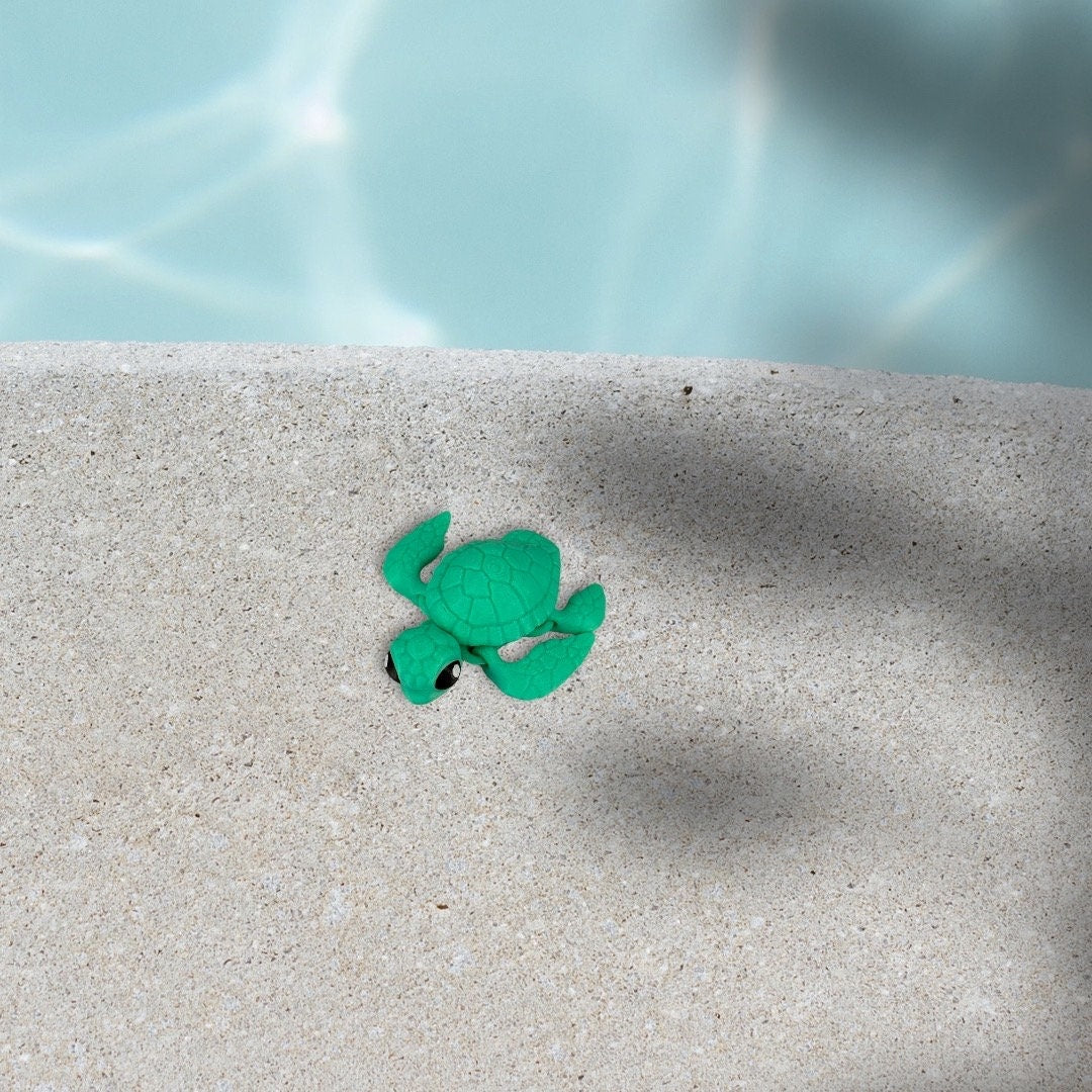 Vibrant 3D Sea Turtle Fidget Toy for Birthdays and Parties
