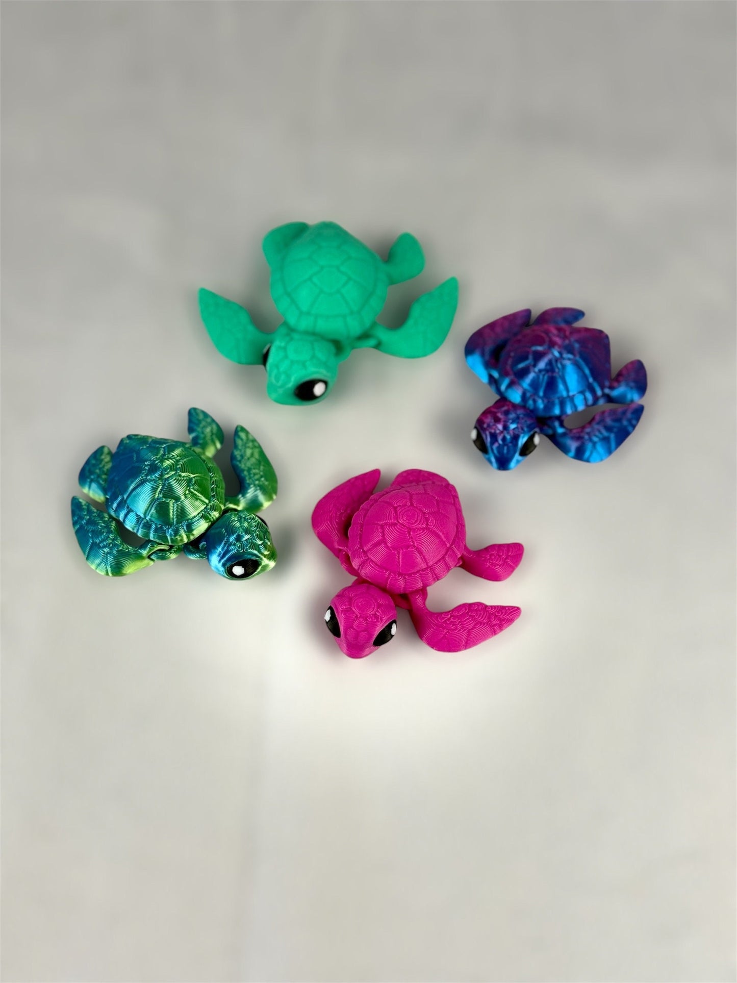 Vibrant 3D Sea Turtle Fidget Toy for Birthdays and Parties