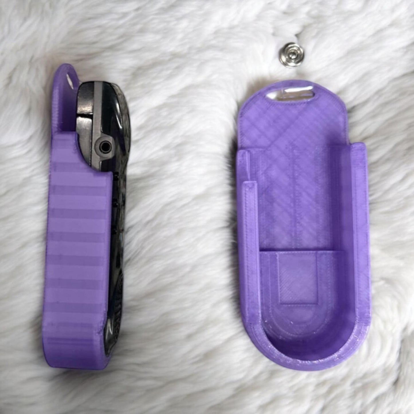 3D Printed Vocera Holder with Clip: Secure Storage for Healthcare Staff