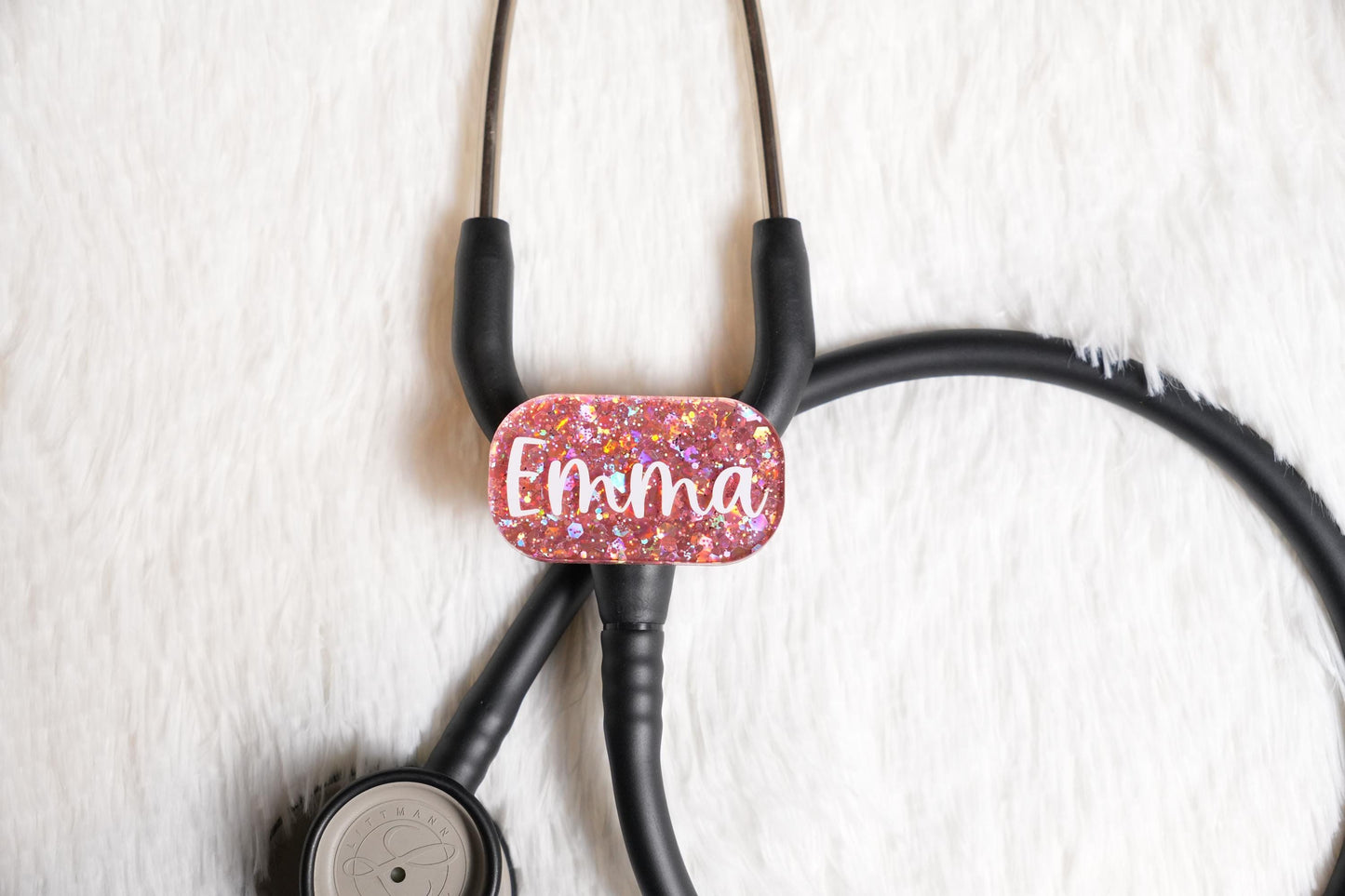 Custom Acrylic Stethoscope Tag: Personalized Nurse Gift