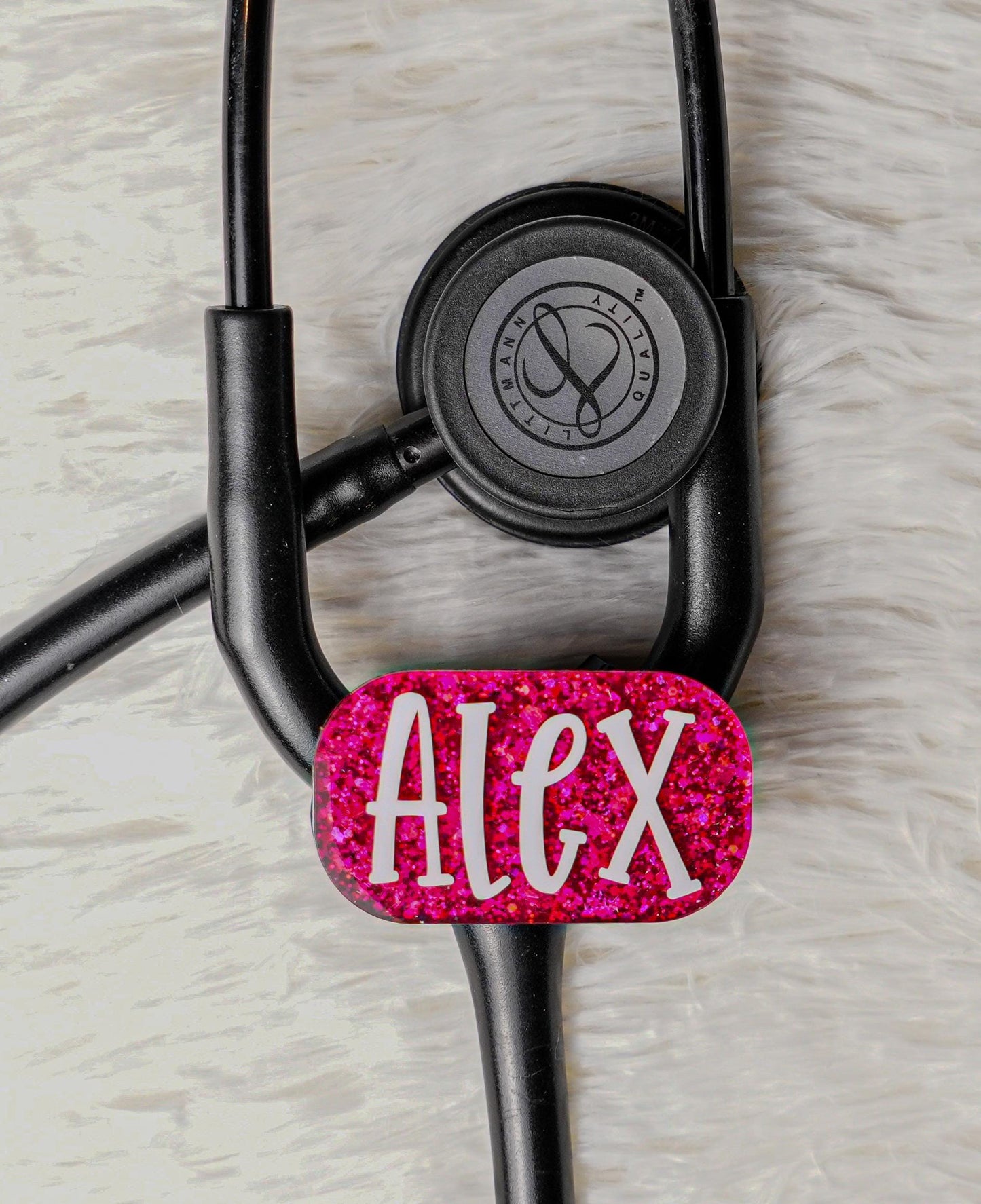 Custom Acrylic Stethoscope Tag: Personalized Nurse Gift
