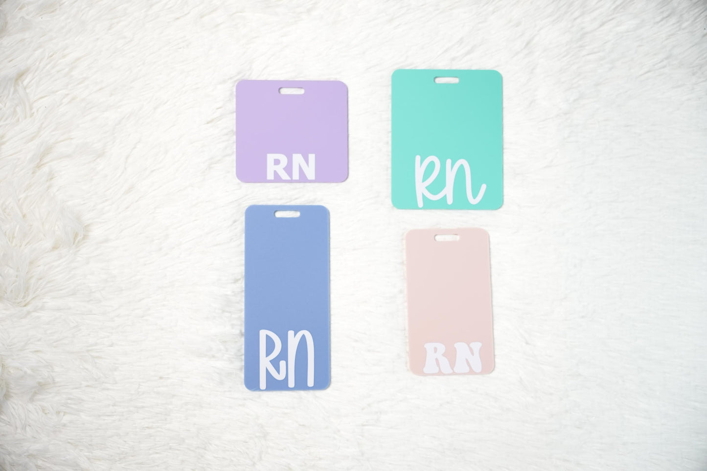 Personalized Acrylic Nurse Badge Buddy: Healthcare ID Tag