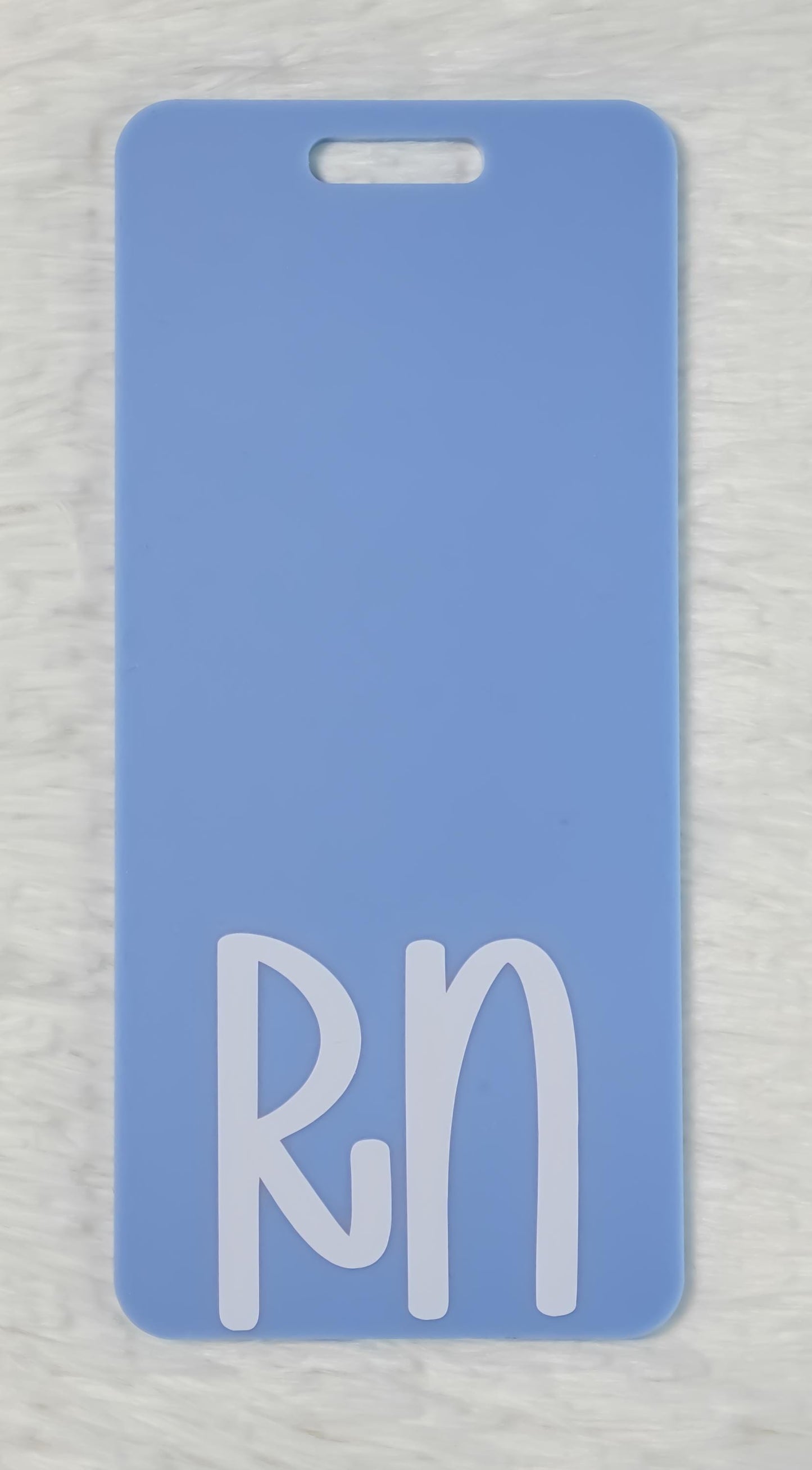 Personalized Acrylic Nurse Badge Buddy: Healthcare ID Tag