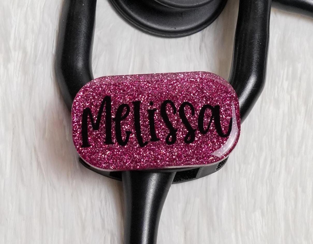 Custom Acrylic Stethoscope Tag: Personalized Nurse Gift