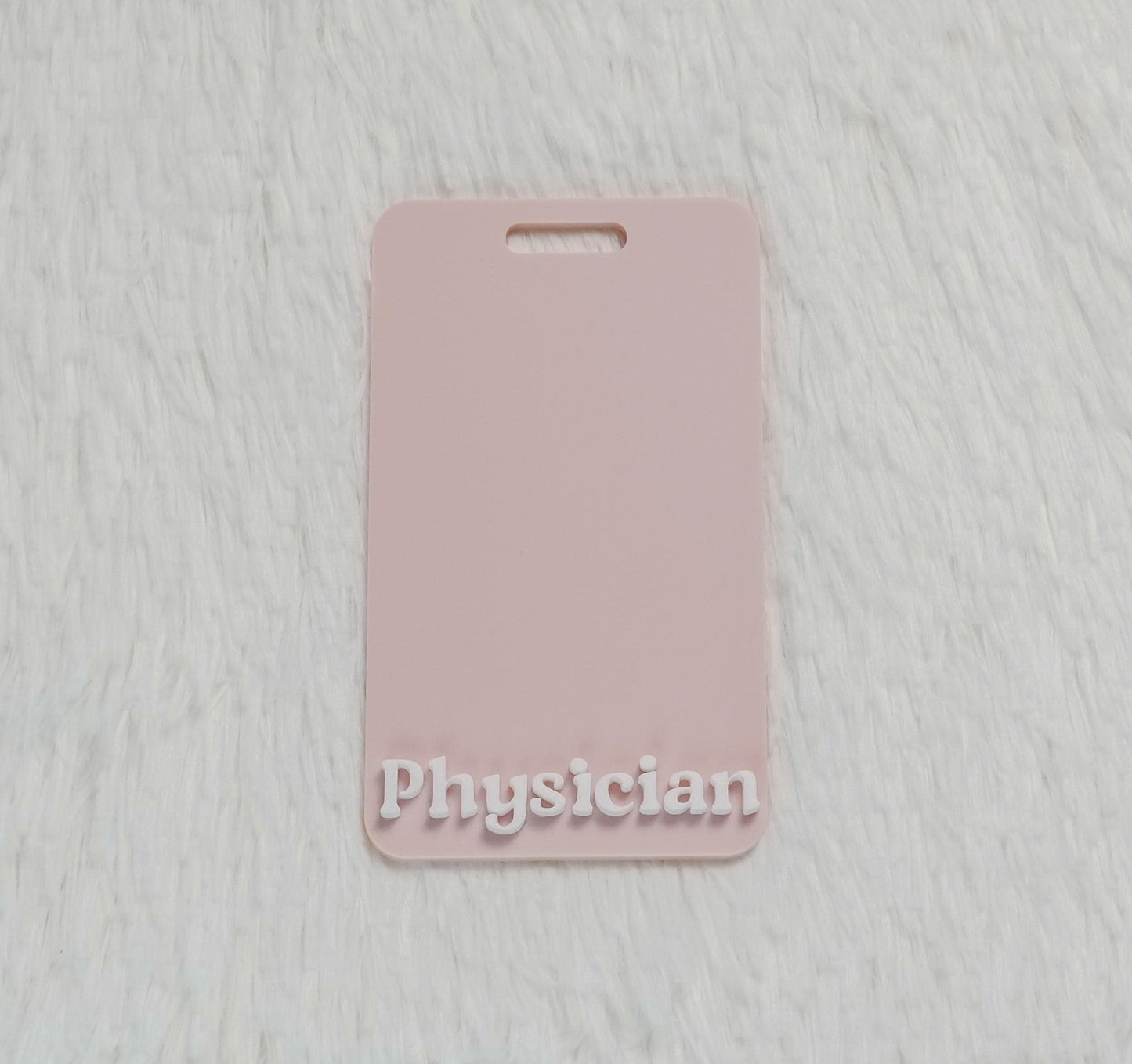 Personalized Acrylic Badge Buddy: RN Nurse Gift