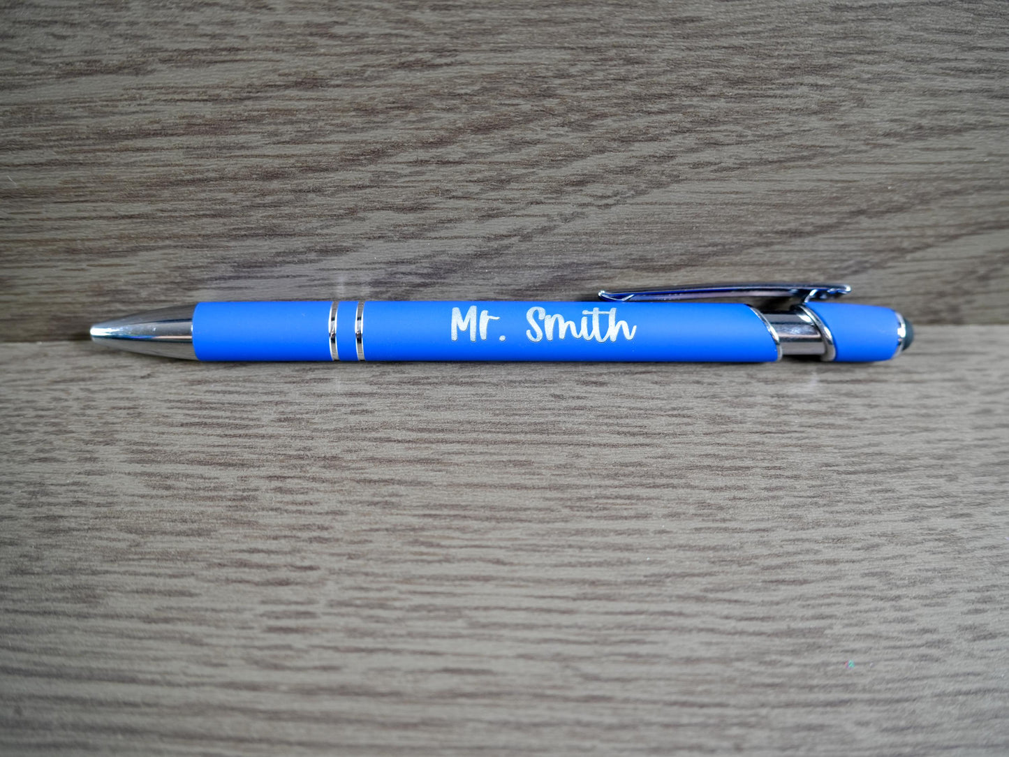Personalized Wooden Sticky Note Holder, Custom Teacher Gift