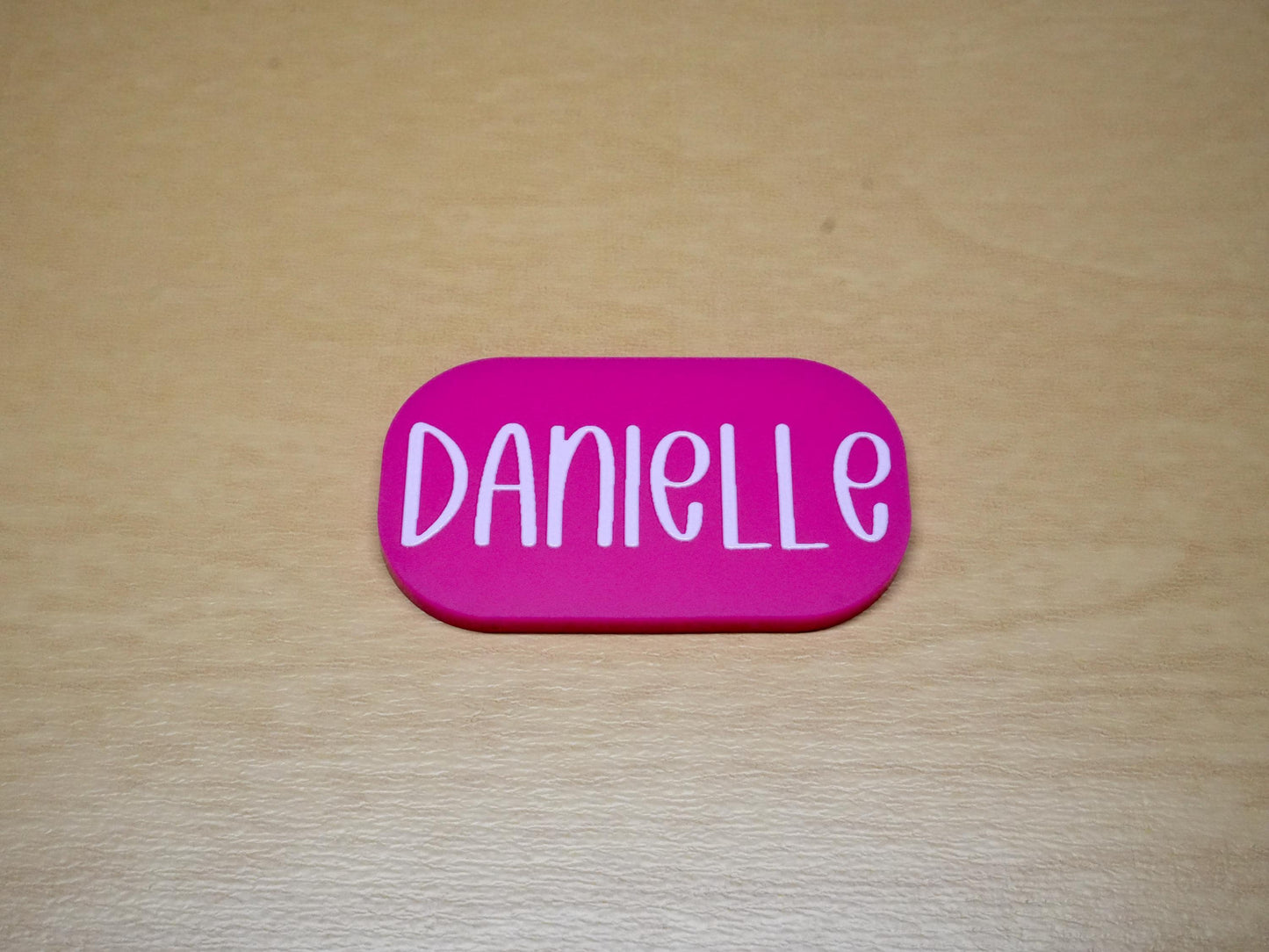 Custom Matte Acrylic Stethoscope Nametag: Personalized Nurse Gift